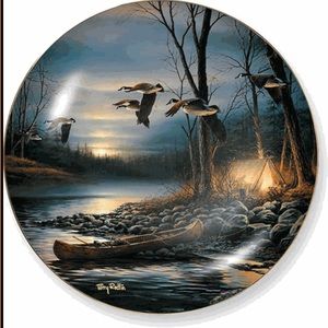 Terry Redlin Twilight Glow Plate 4652